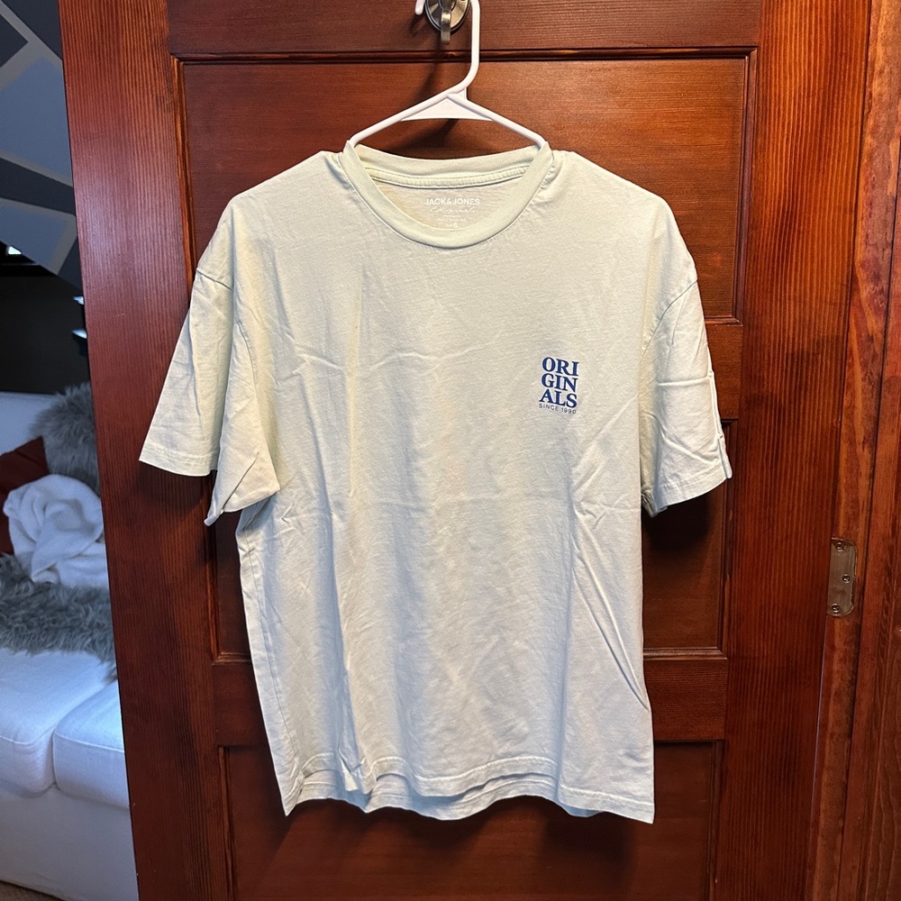 Jack & Jones Mint Green Graphic Tee